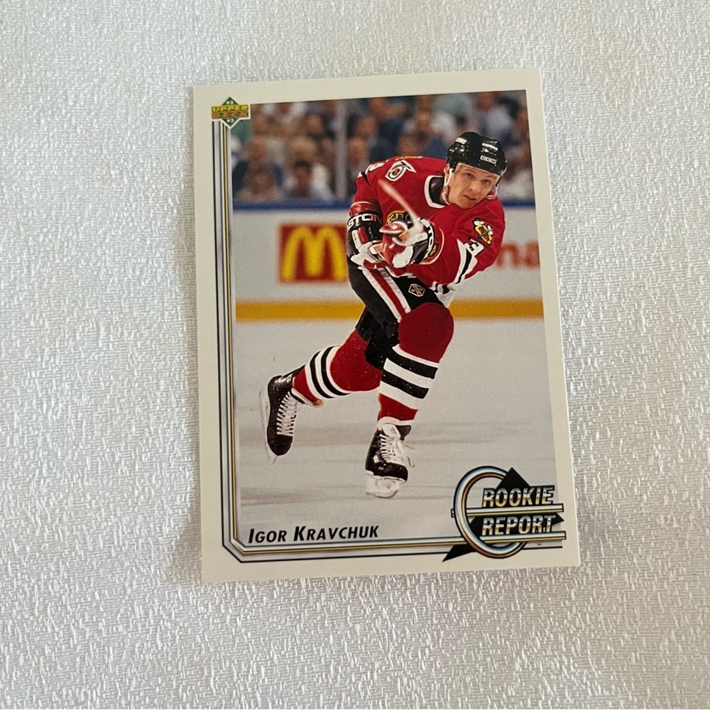 367 Igor Kravchuk Hockey Rookie Report Card